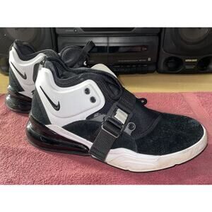 NIKE Air‎ Force 270 Military AH8772-008 Rare 2014 Black White Mens Sz 9